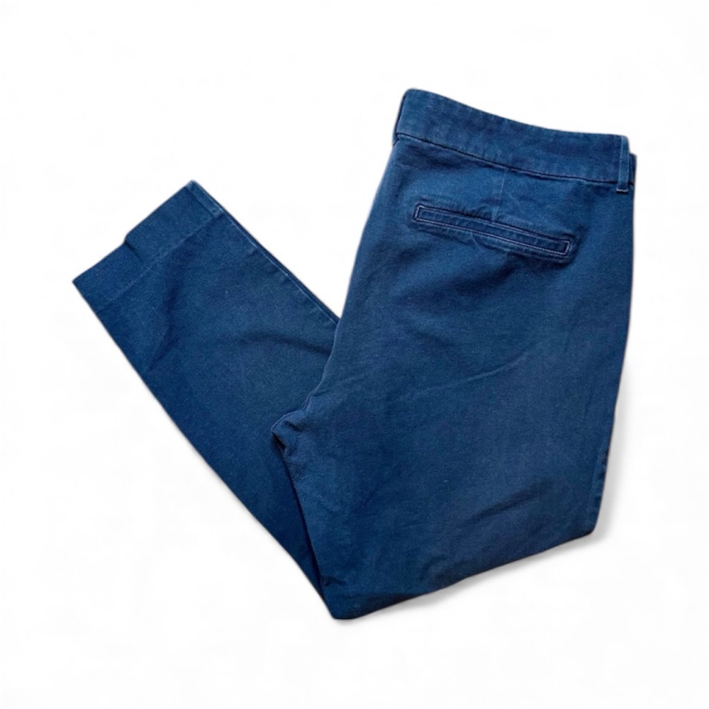 Women’s Navy Blue High Rise Ankle Pants